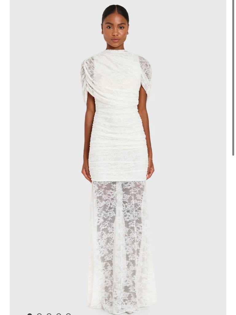 Nwt Amanda Uprichard Evianna Lace Dress
